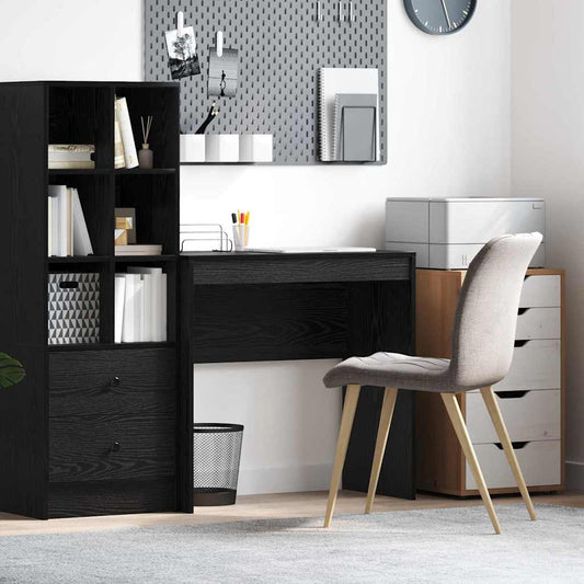 Scrivania Rovere Nero 80 x 40 x 76 cm | homemem39