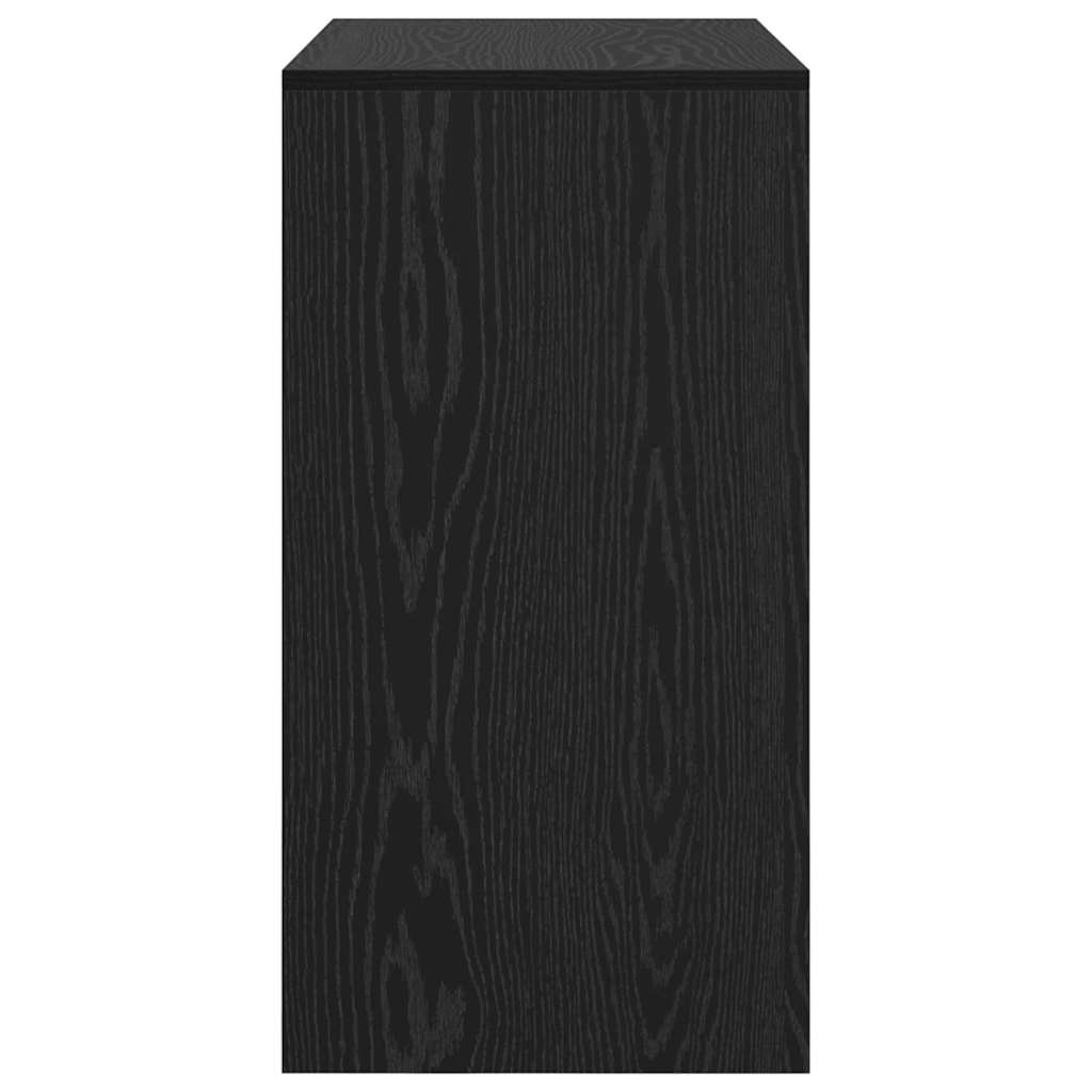 Scrivania Rovere Nero 80 x 40 x 76 cm | homemem39