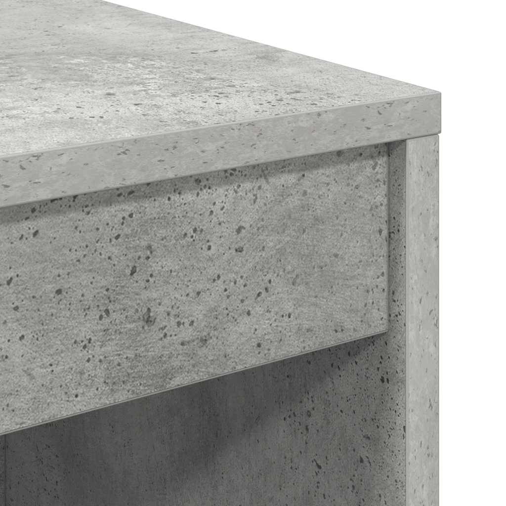 Scrivania Grigio cemento 80 x 40 x 76 cm | homemem39