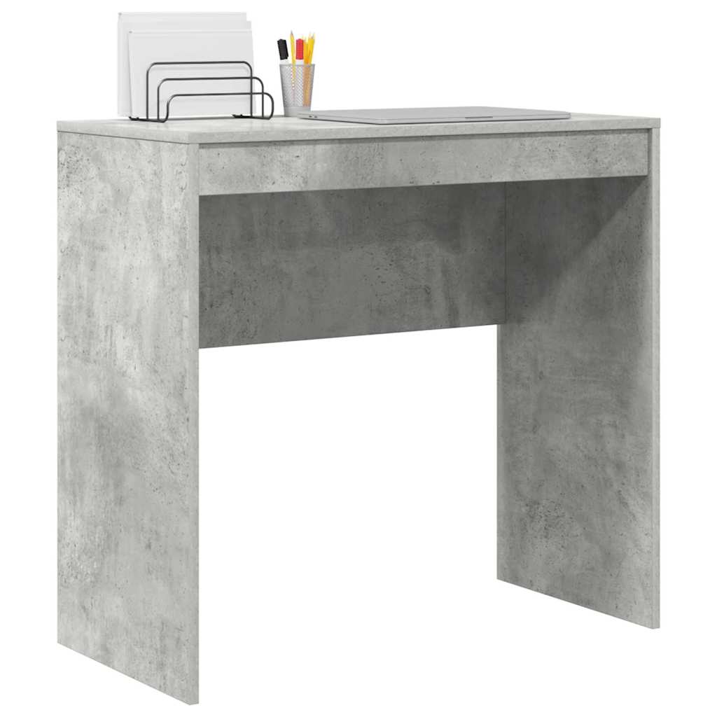 Scrivania Grigio cemento 80 x 40 x 76 cm | homemem39