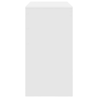 Scrivania Bianco 90 x 40 x 76 cm | homemem39