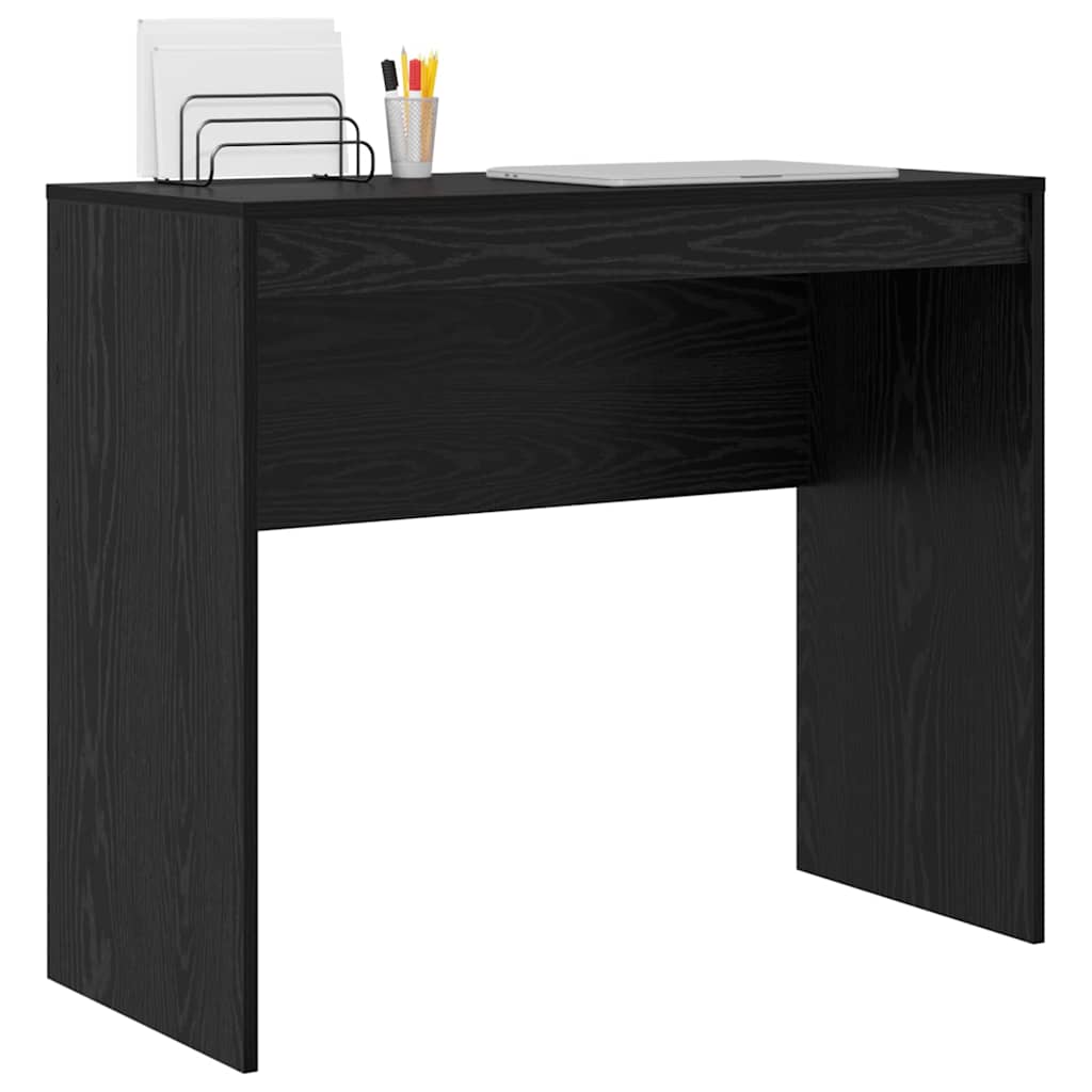 Scrivania Rovere Nero 90 x 40 x 76 cm | homemem39