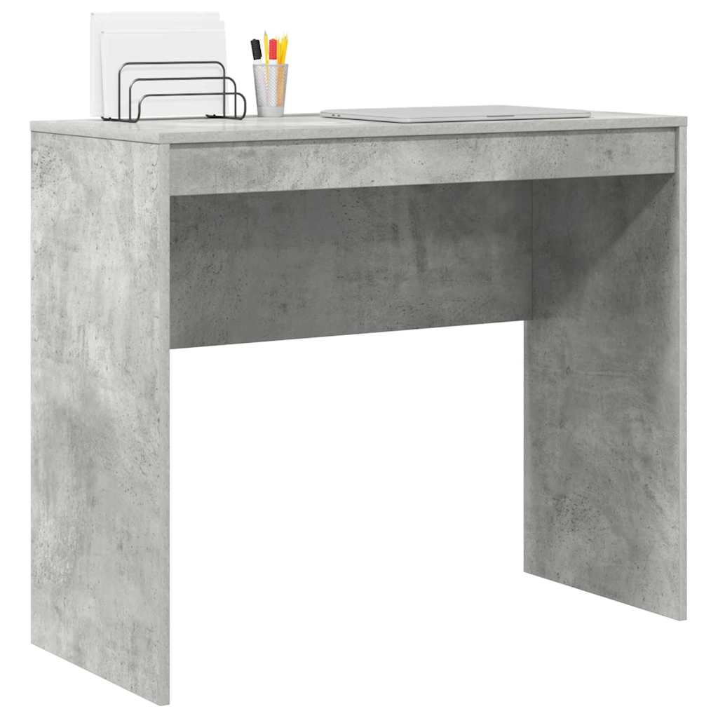 Scrivania Grigio cemento 90 x 40 x 76 cm | homemem39