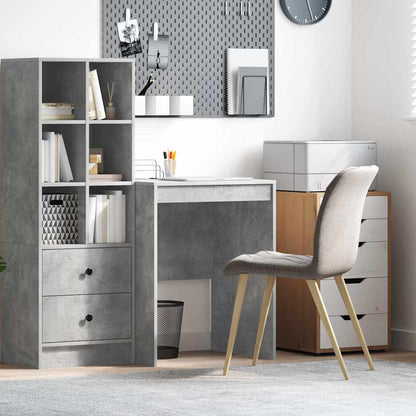 Scrivania Grigio cemento 60 x 50 x 76 cm | homemem39