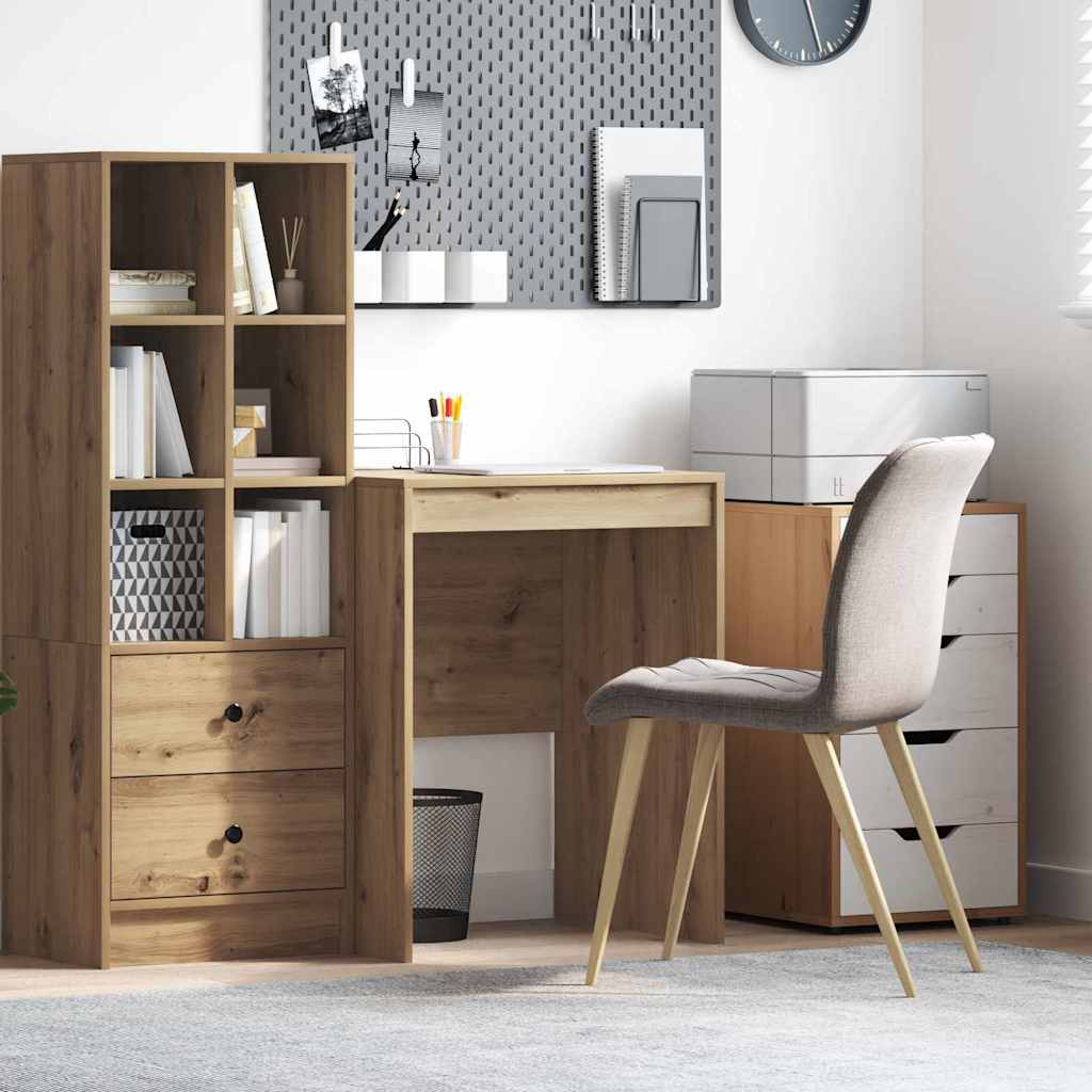 Scrivania Rovere artigianale 60 x 50 x 76 cm | homemem39