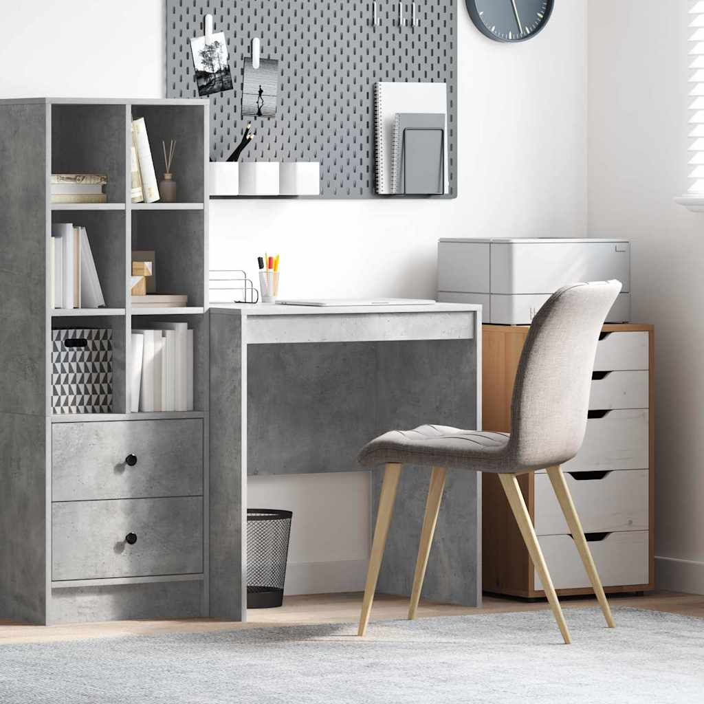 Scrivania Grigio cemento 70 x 50 x 76 cm | homemem39