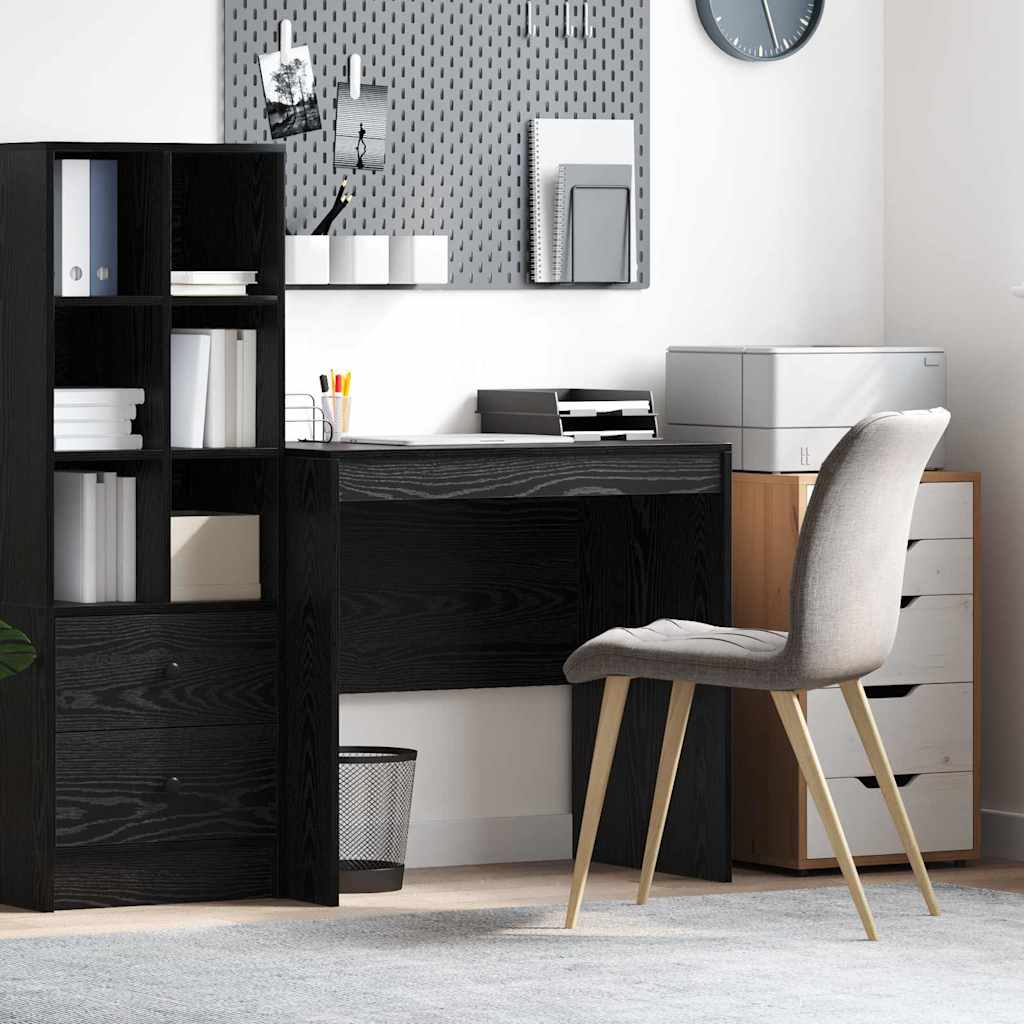 Scrivania Rovere Nero 80 x 50 x 76 cm | homemem39