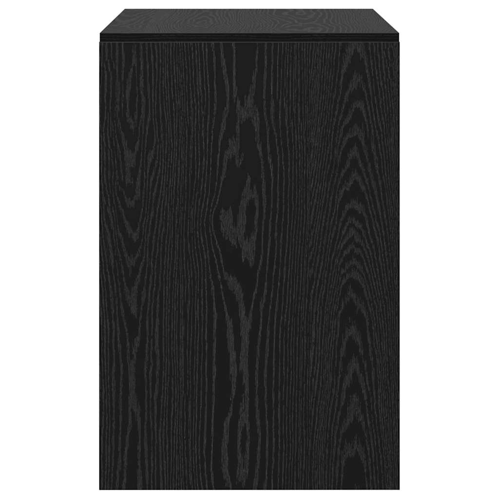 Scrivania Rovere Nero 80 x 50 x 76 cm | homemem39