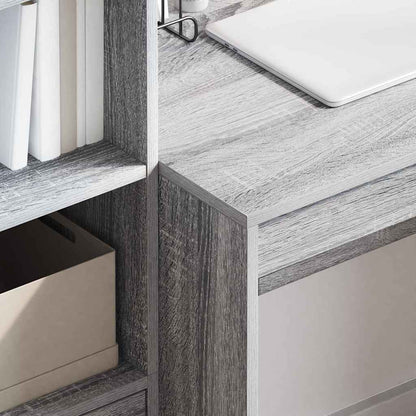 Scrivania Grigio Sonoma 80 x 50 x 76 cm | homemem39