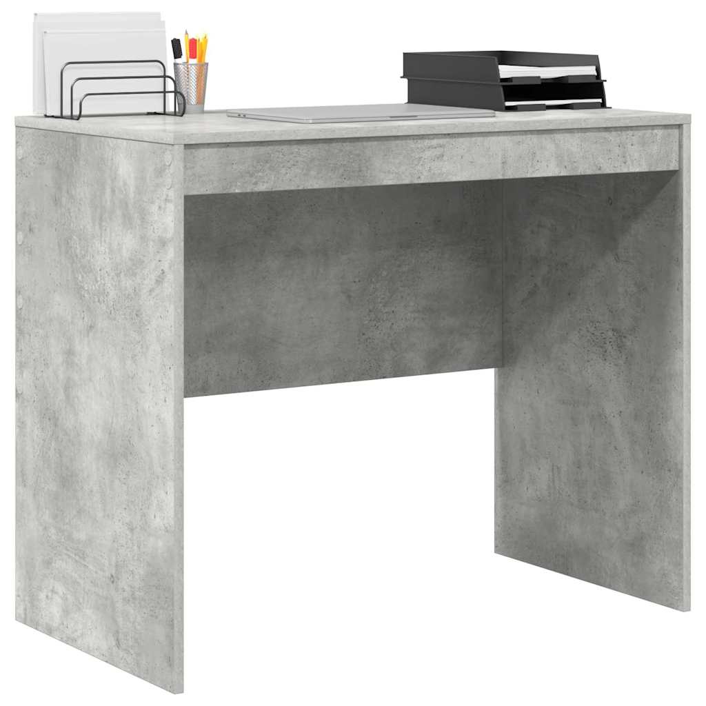 Scrivania Grigio cemento 90 x 50 x 76 cm | homemem39