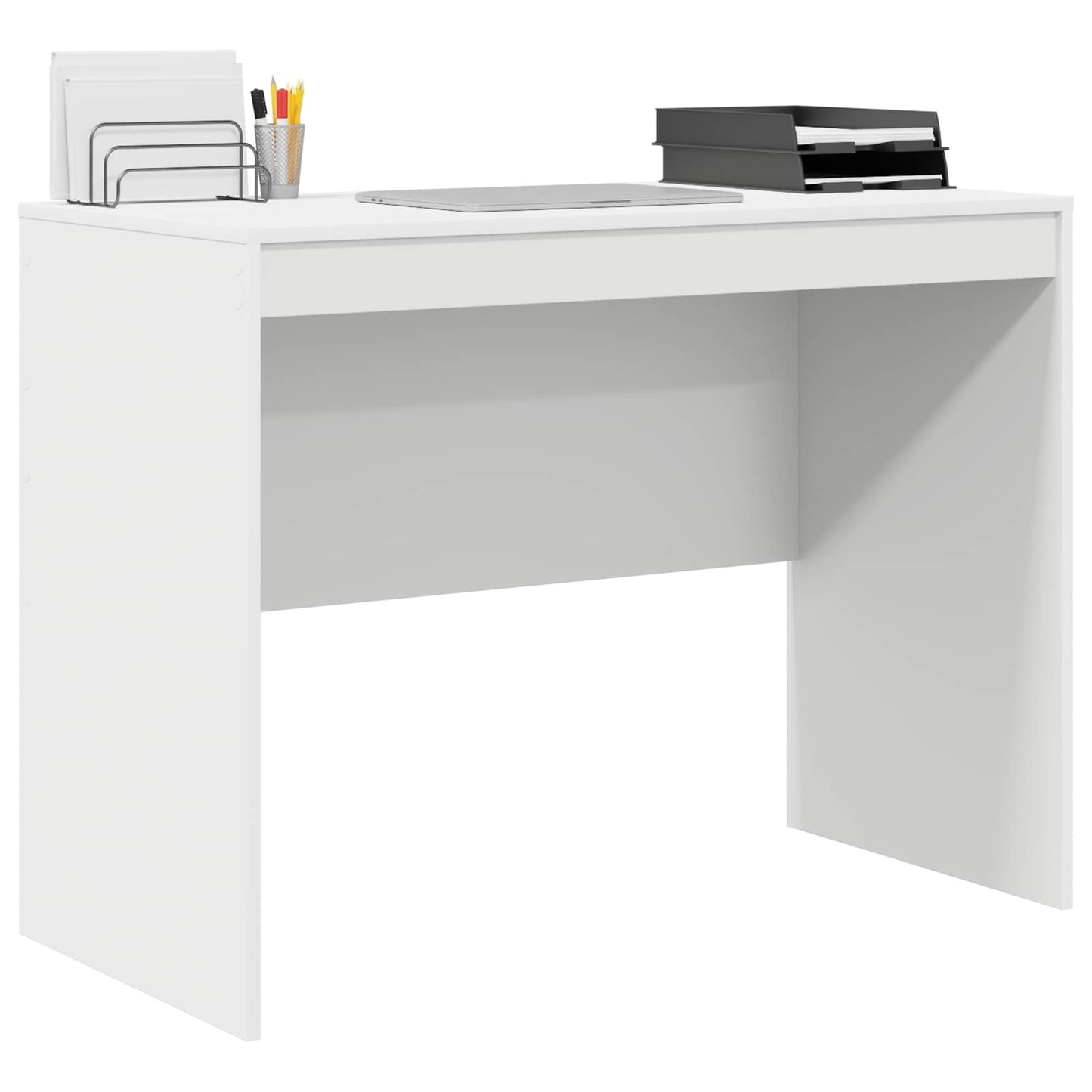 Scrivania Bianco 100 x 50 x 76 cm | homemem39