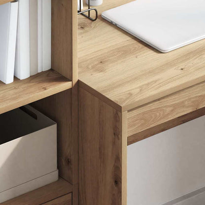 Scrivania Rovere artigianale 100 x 50 x 76 cm | homemem39