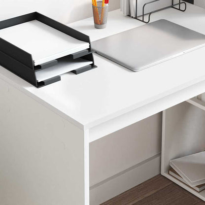 Scrivania Bianco 108 x 55 x 103.5 cm Legno multistrato