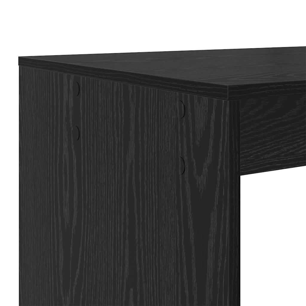 Scrivania Rovere Nero 108 x 55 x 103.5 cm Legno multistrato | homemem39