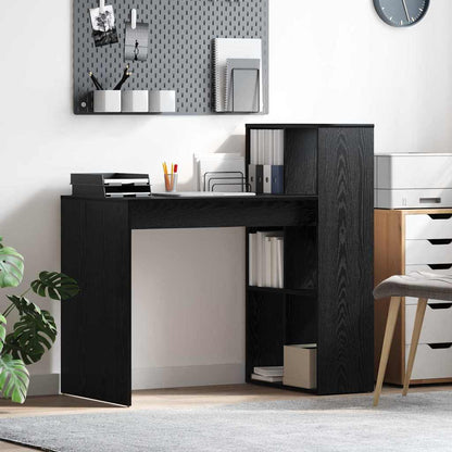 Scrivania Rovere Nero 108 x 55 x 103.5 cm Legno multistrato | homemem39
