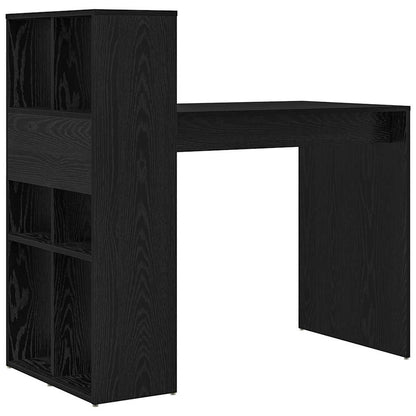 Scrivania Rovere Nero 108 x 55 x 103.5 cm Legno multistrato | homemem39