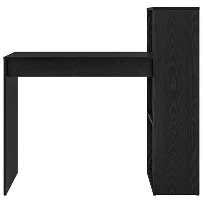 Scrivania Rovere Nero 108 x 55 x 103.5 cm Legno multistrato