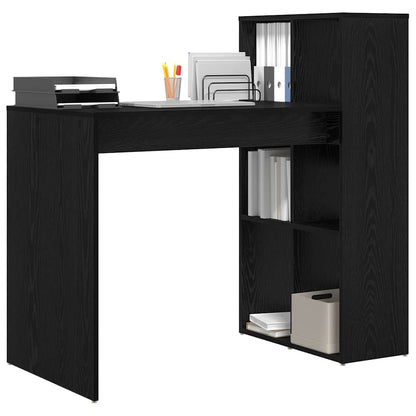 Scrivania Rovere Nero 108 x 55 x 103.5 cm Legno multistrato | homemem39