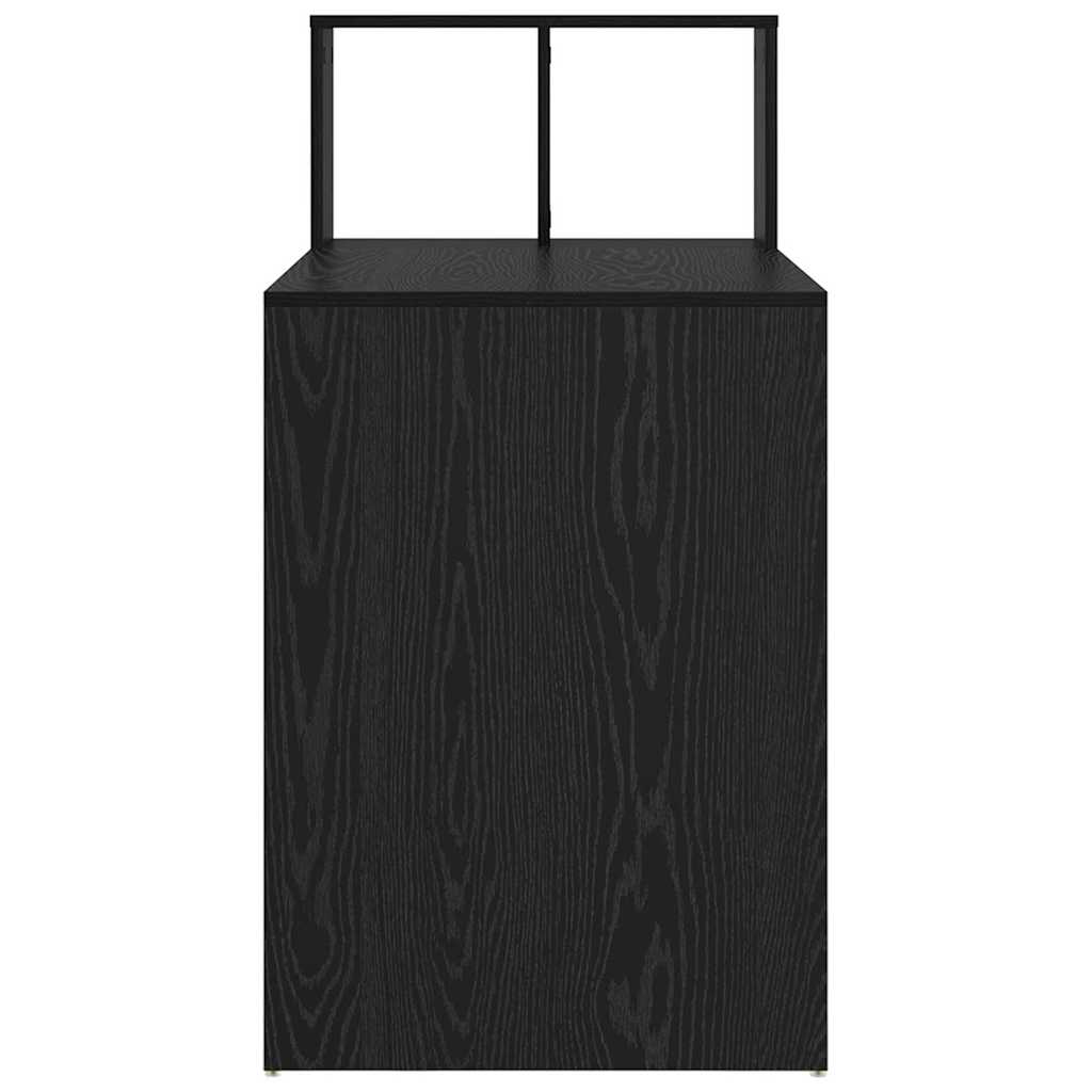 Scrivania Rovere Nero 108 x 55 x 103.5 cm Legno multistrato