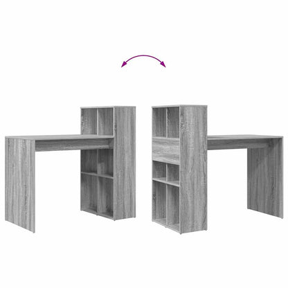Scrivania Grigio Sonoma Legno ingegnerizzato