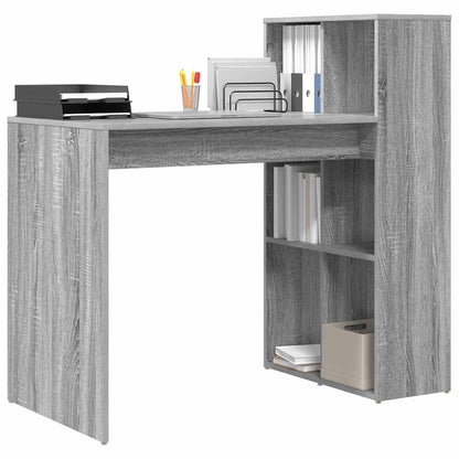 Scrivania Grigio Sonoma 108 x 55 x 103.5 cm Legno multistrato