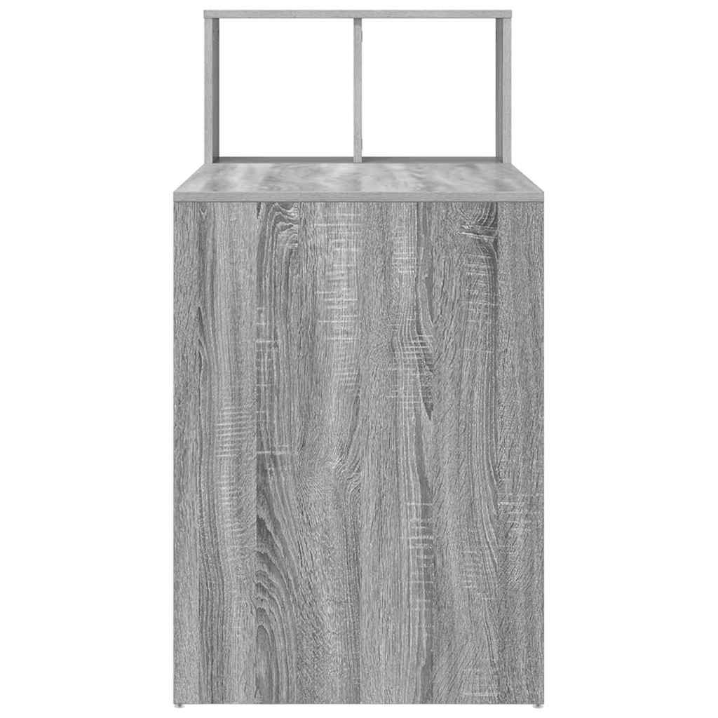 Scrivania Grigio Sonoma 108 x 55 x 103.5 cm Legno multistrato | homemem39