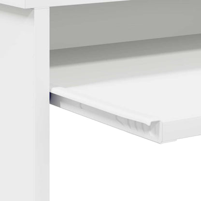 Scrivania Bianco 106 x 41 x 88.5 cm Legno multistrato | homemem39