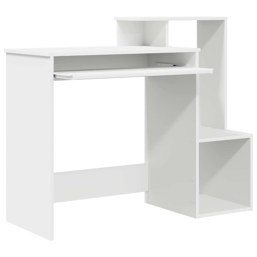 Scrivania Bianco 106 x 41 x 88.5 cm Legno multistrato