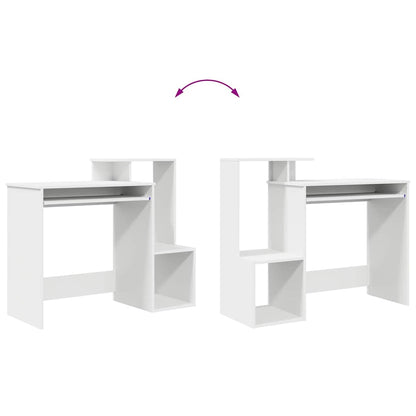 Scrivania Bianco 106 x 41 x 88.5 cm Legno multistrato