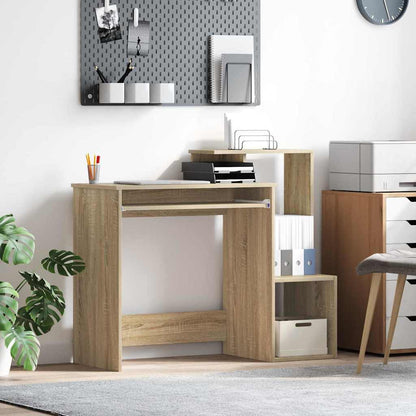 Scrivania Rovere Sonoma 106 x 41 x 88.5 cm Legno multistrato | homemem39