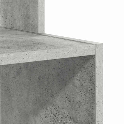 Scrivania Grigio cemento 106 x 41 x 88.5 cm Legno multistrato | homemem39