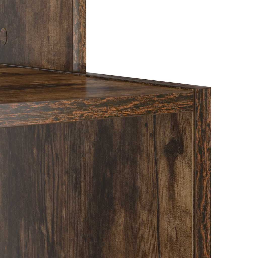 Scrivania Rovere fumé 106 x 41 x 88.5 cm Legno multistrato | homemem39