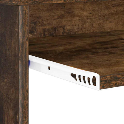 Scrivania Rovere fumé 106 x 41 x 88.5 cm Legno multistrato | homemem39