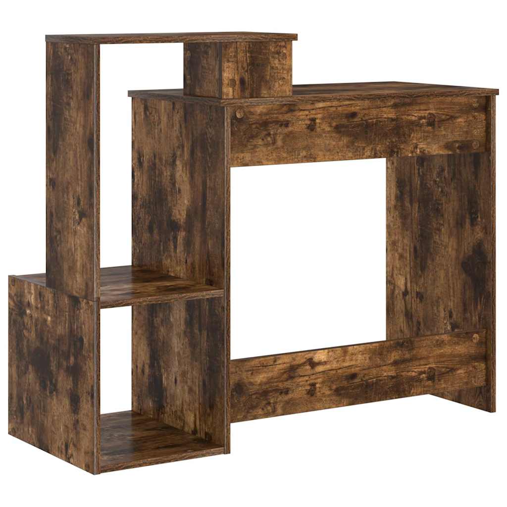 Scrivania Rovere fumé 106 x 41 x 88.5 cm Legno multistrato | homemem39