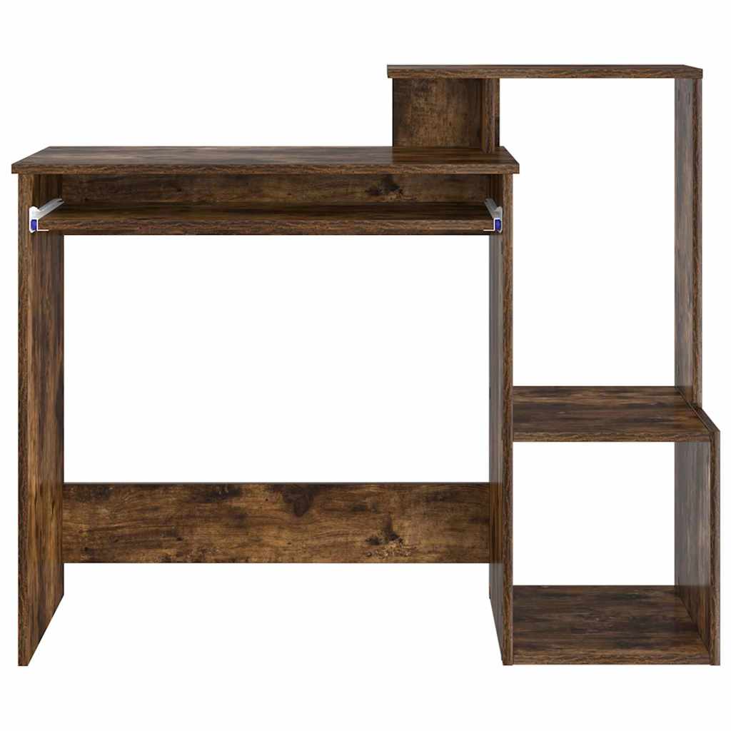 Scrivania Rovere fumé 106 x 41 x 88.5 cm Legno multistrato | homemem39