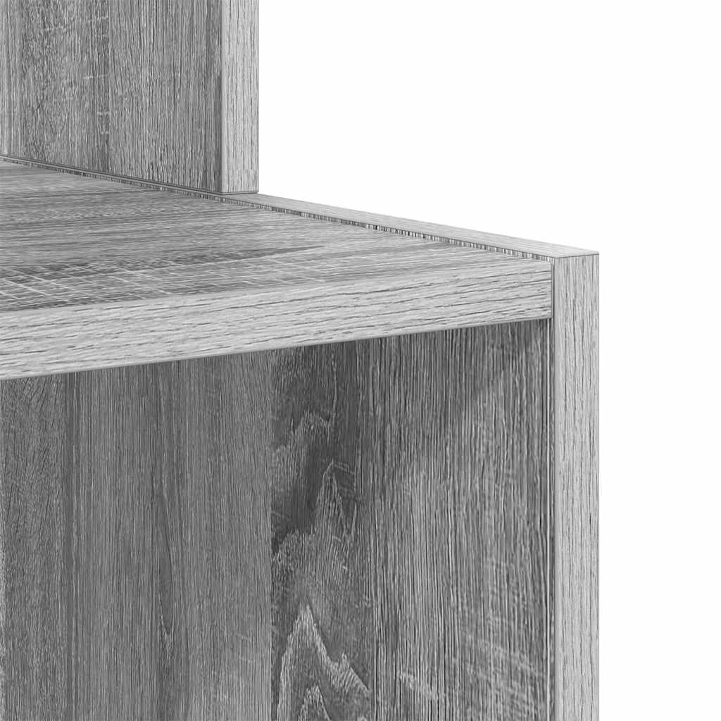 Scrivania Grigio Sonoma 106 x 41 x 88.5 cm Legno multistrato | homemem39
