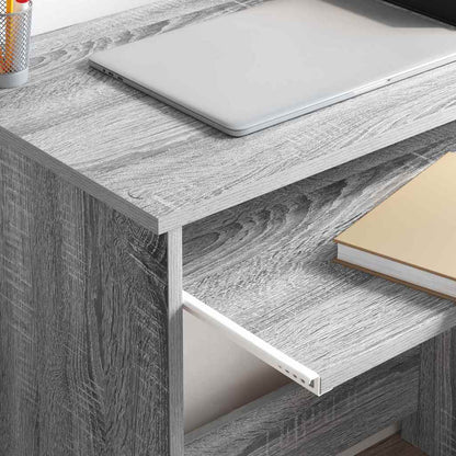Scrivania Grigio Sonoma 106 x 41 x 88.5 cm Legno multistrato | homemem39