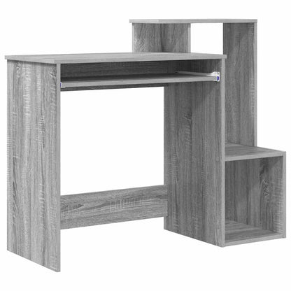 Scrivania Grigio Sonoma 106 x 41 x 88.5 cm Legno multistrato | homemem39