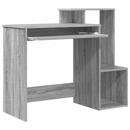 Scrivania Grigio Sonoma 106 x 41 x 88.5 cm Legno multistrato | homemem39