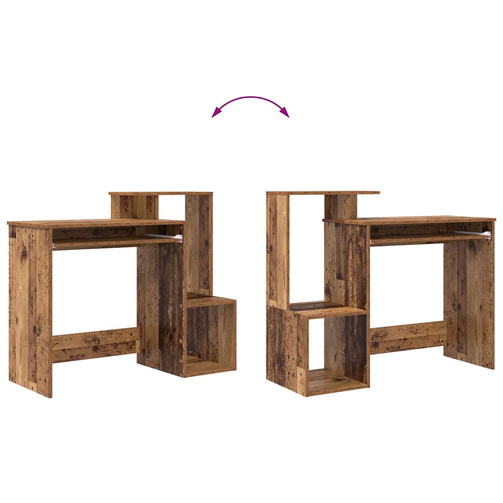 Scrivania Legno vecchio 106 x 41 x 88.5 cm Legno multistrato