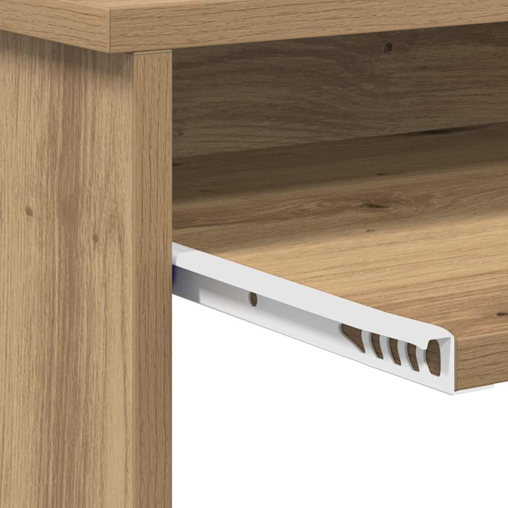 Scrivania con cassetto Rovere artigianale 106 x 41 x 88.5 cm | homemem39