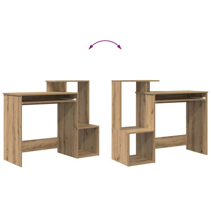 Scrivania con cassetto Rovere artigianale 106 x 41 x 88.5 cm