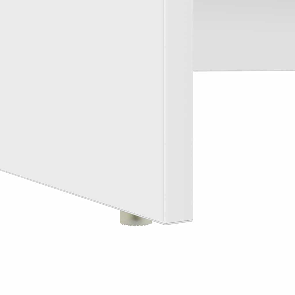 Scrivania Bianco 120,5 x 44 x 88,5 cm Legno multistrato