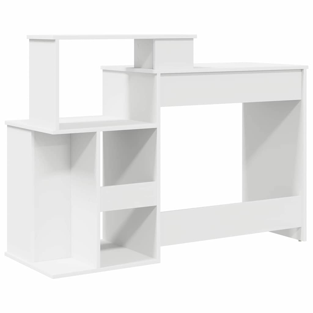 Scrivania Bianco 120,5 x 44 x 88,5 cm Legno multistrato