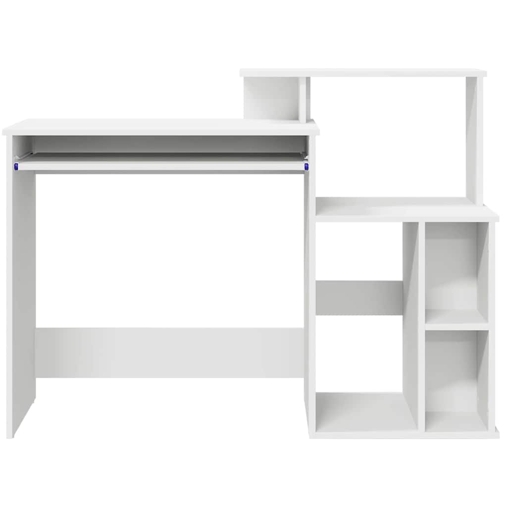 Scrivania Bianco 120,5 x 44 x 88,5 cm Legno multistrato