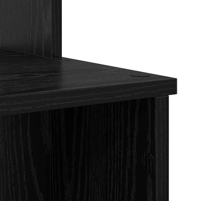 Scrivania Rovere Nero 120,5 x 44 x 88,5 cm Legno multistrato