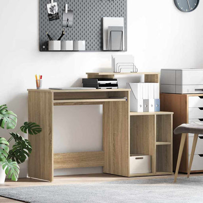 Scrivania Rovere Sonoma 120,5 x 44 x 88,5 cm Legno multistrato | homemem39