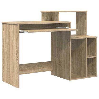 Scrivania Rovere Sonoma 120,5 x 44 x 88,5 cm Legno multistrato | homemem39