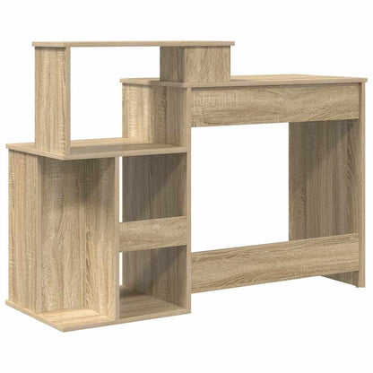 Scrivania Rovere Sonoma 120,5 x 44 x 88,5 cm Legno multistrato | homemem39
