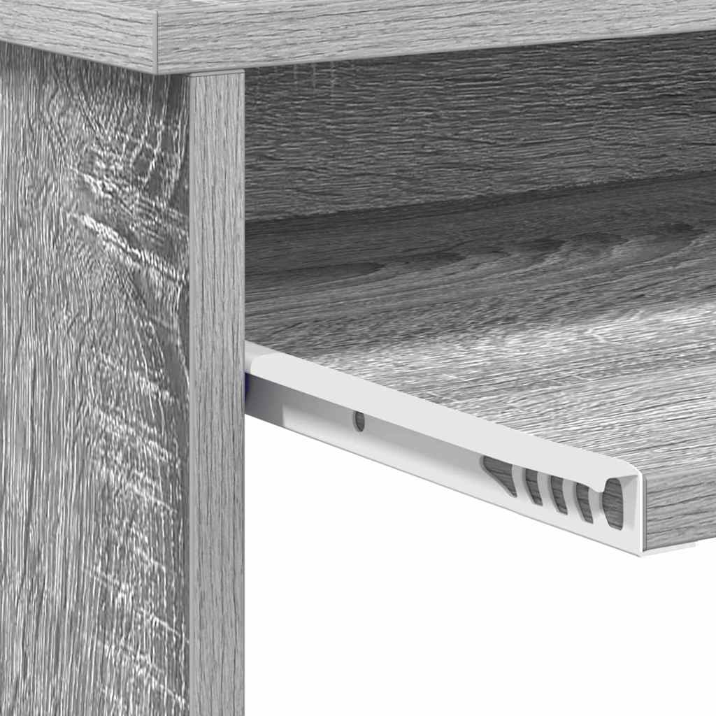 Scrivania Grigio Sonoma 120,5 x 44 x 88,5 cm Legno multistrato | homemem39